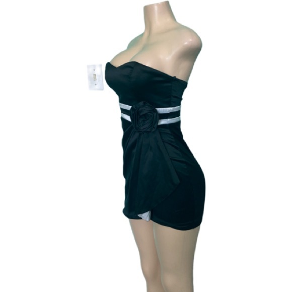 Twenty One Womens Strapless Dress Back Zip Size S/P - Picture 4 of 7